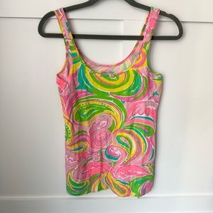 Lily Pulitzer Printed Tank Top Medium